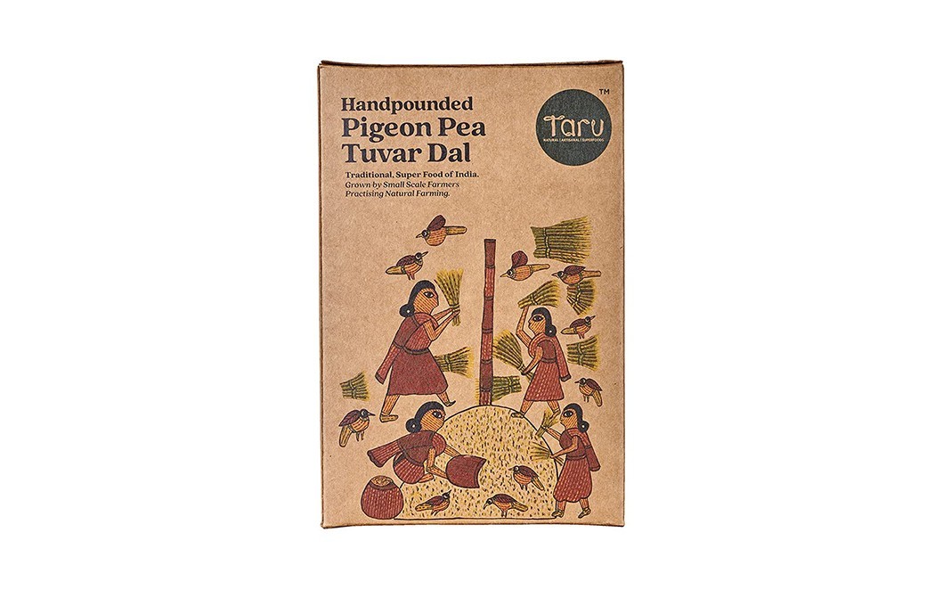 Taru Pigeon Pea Tuvar Dal    Pack  400 grams